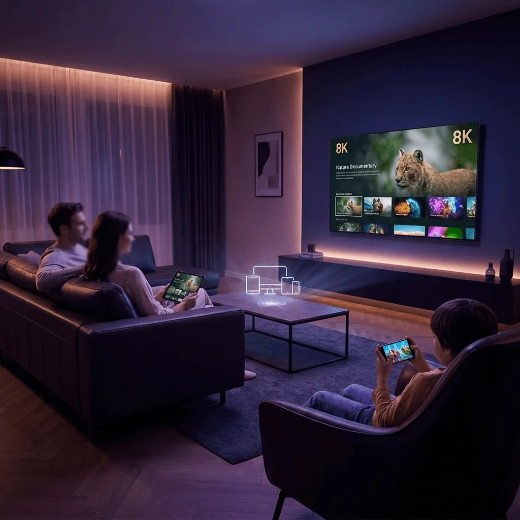 Family IPTV streaming - Multiple device connections