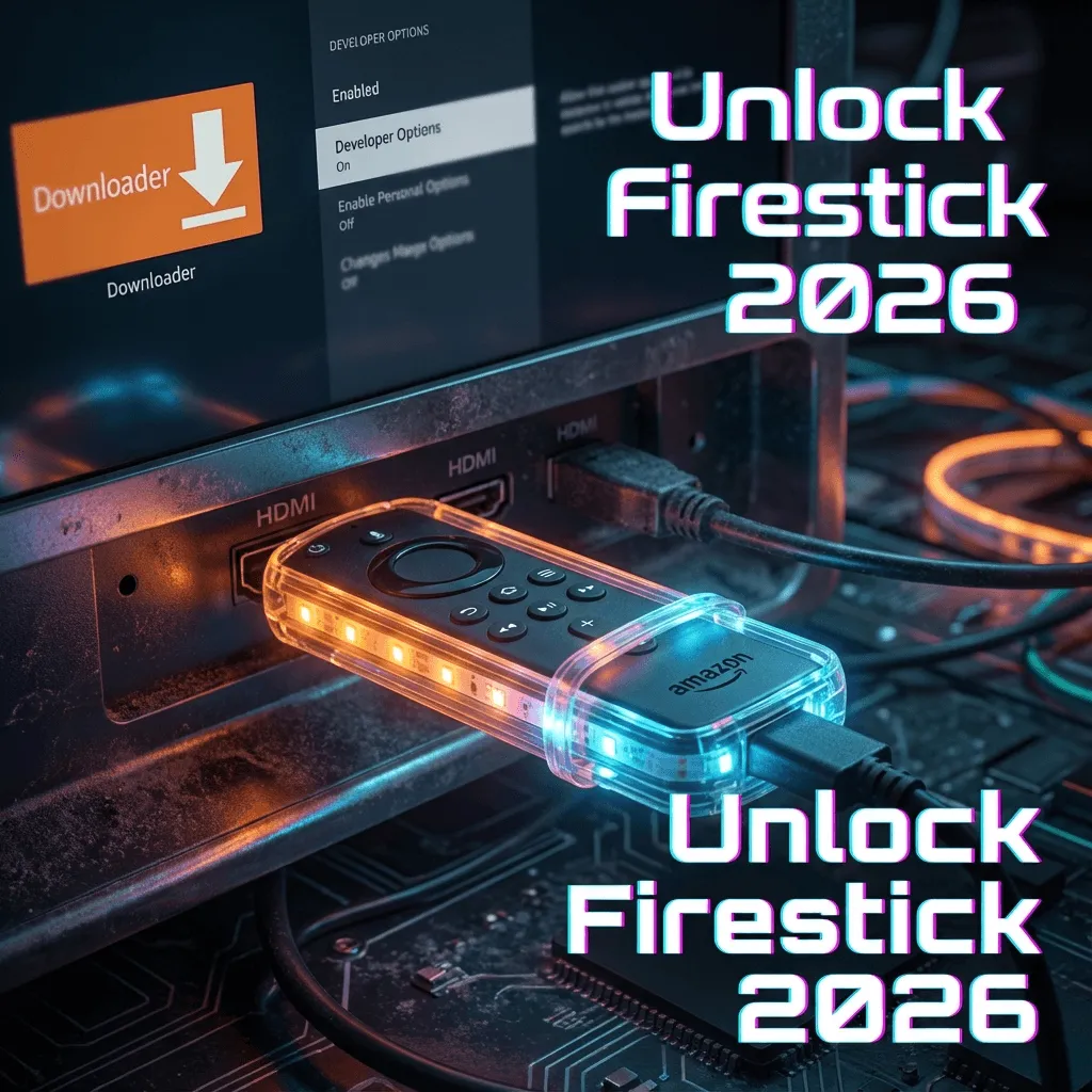 Firestick IPTV setup - Enable developer options and install apps