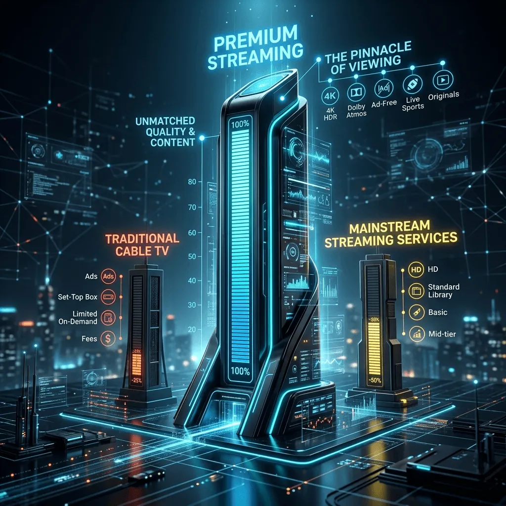 StreamVexa IPTV comparison - Premium sports streaming service